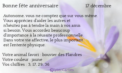 Carte bonne f&ecirc;te anniversaire
